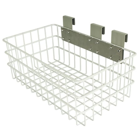 Harloff Utility Basket for M-Series or A-Series Carts, Rail Clip Mount BASKET3RC